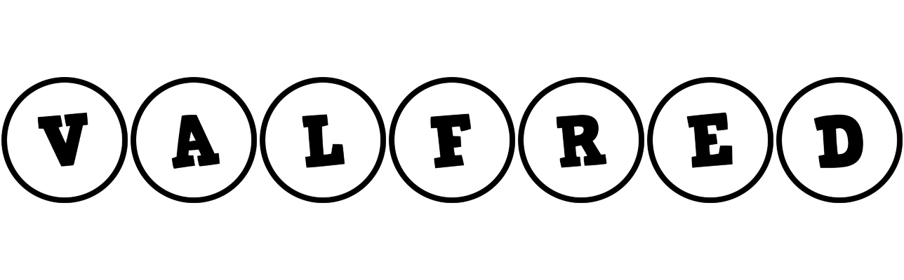 Valfred handy logo