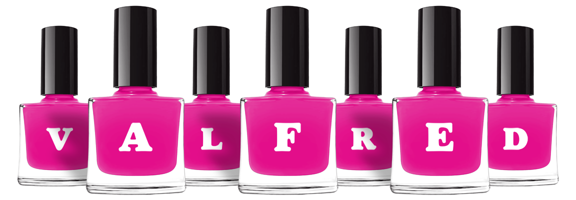 Valfred nails logo