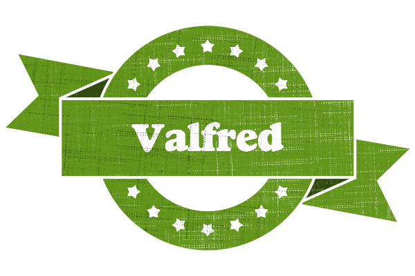Valfred natural logo