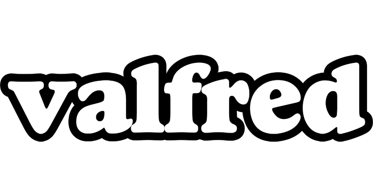 Valfred panda logo