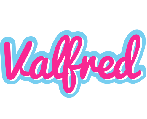 Valfred popstar logo