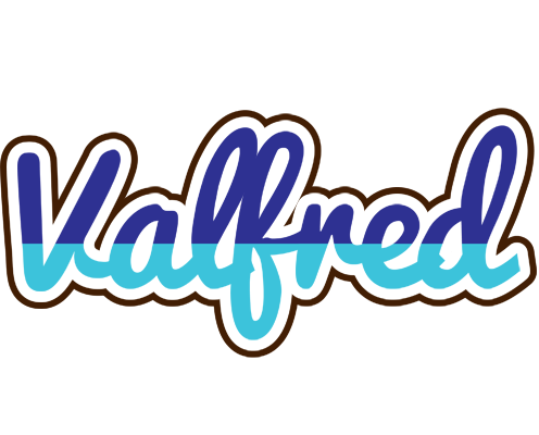 Valfred raining logo