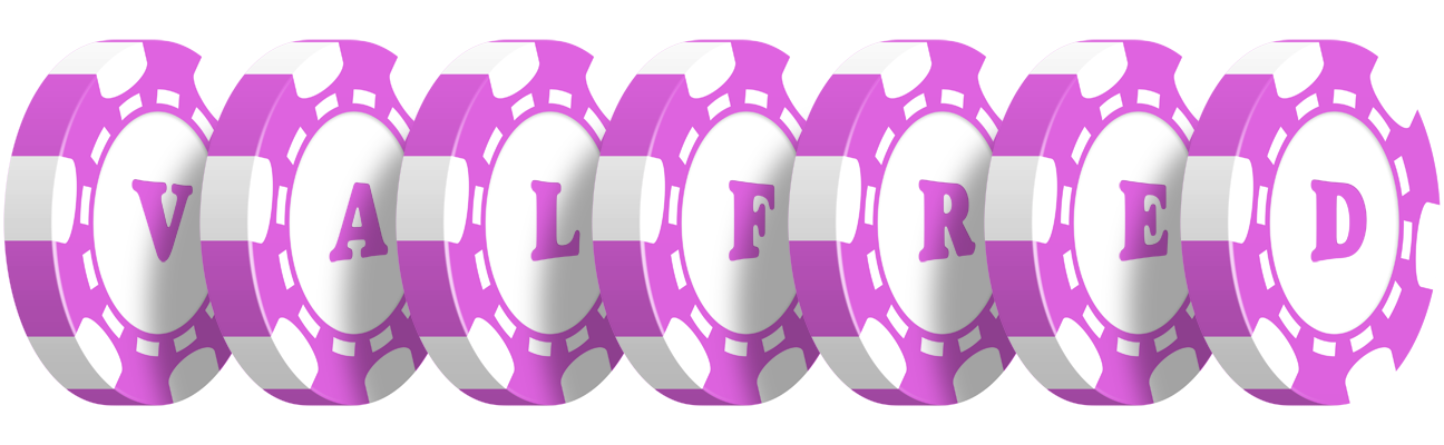 Valfred river logo