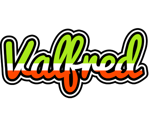 Valfred superfun logo