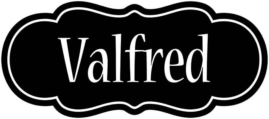 Valfred welcome logo