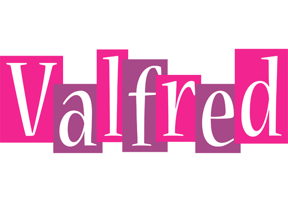 Valfred whine logo