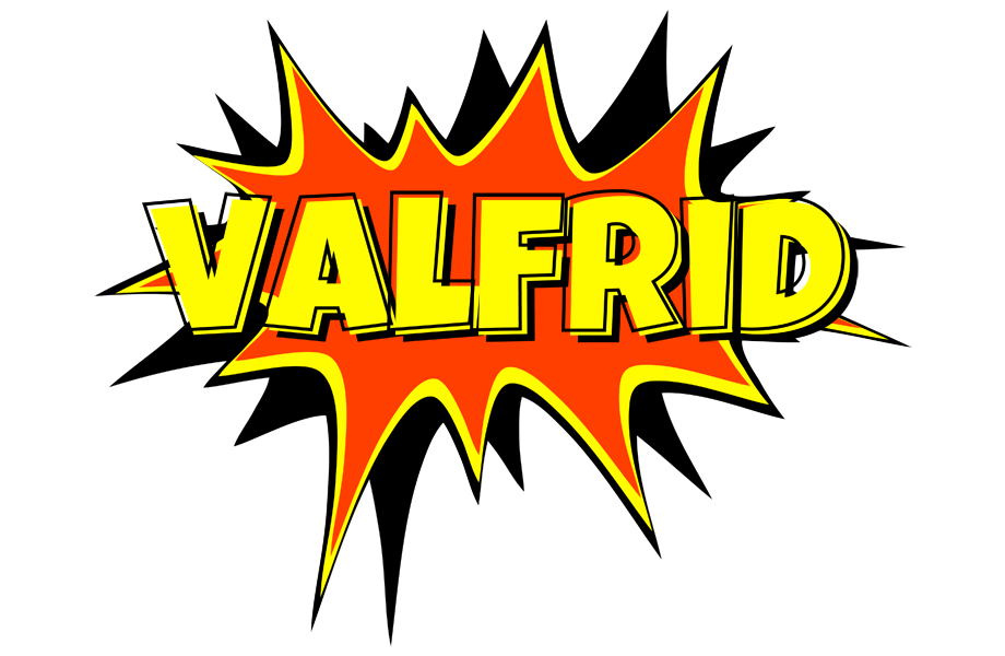 Valfrid bazinga logo