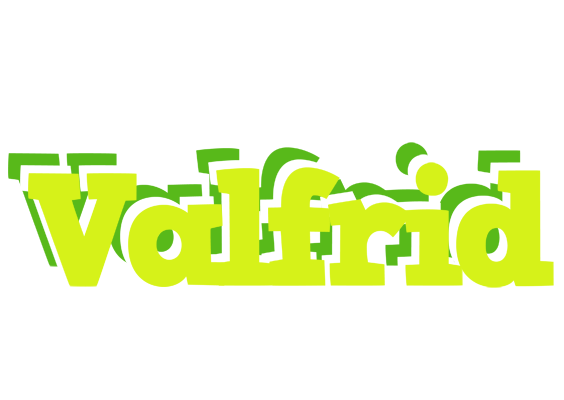 Valfrid citrus logo