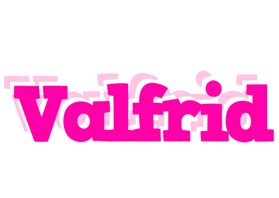 Valfrid dancing logo