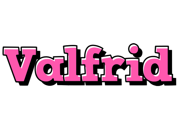 Valfrid girlish logo