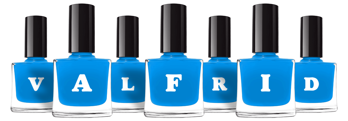 Valfrid glossy logo