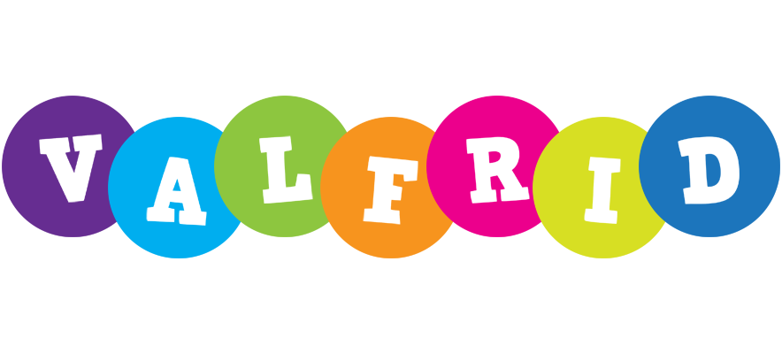 Valfrid happy logo