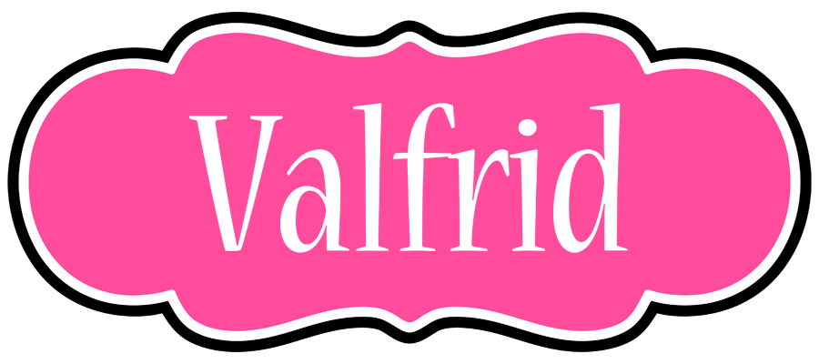Valfrid invitation logo