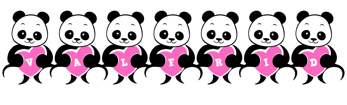 Valfrid love-panda logo