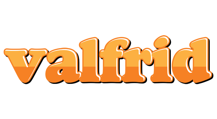 Valfrid orange logo