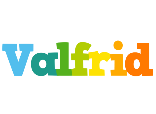 Valfrid rainbows logo