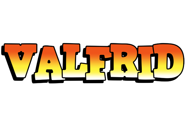 Valfrid sunset logo