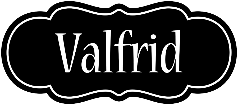Valfrid welcome logo