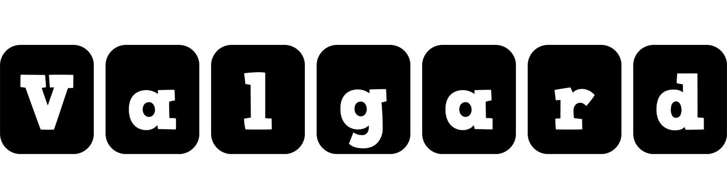 Valgard box logo