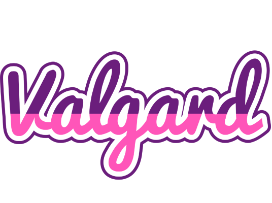 Valgard cheerful logo