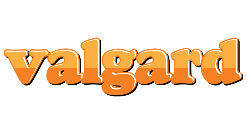 Valgard orange logo