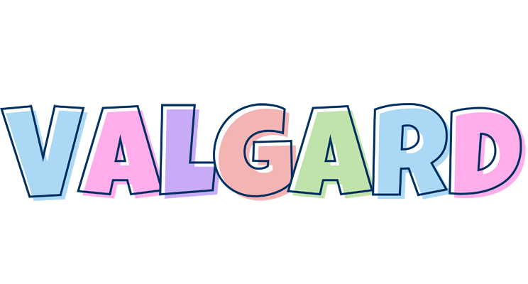 Valgard pastel logo