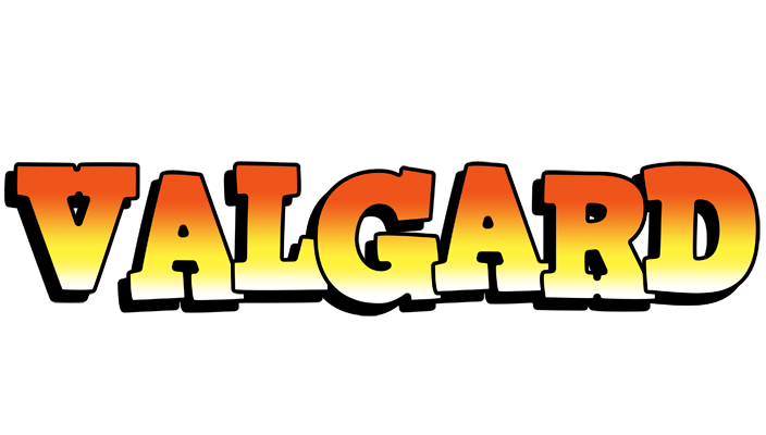 Valgard sunset logo