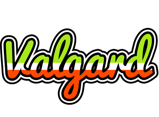 Valgard superfun logo