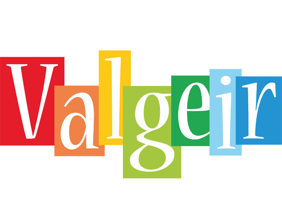 Valgeir colors logo