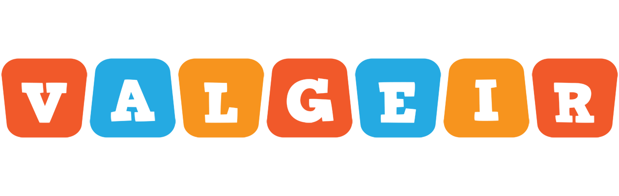 Valgeir comics logo