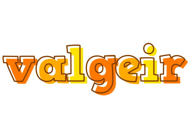Valgeir desert logo