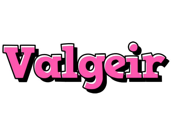 Valgeir girlish logo