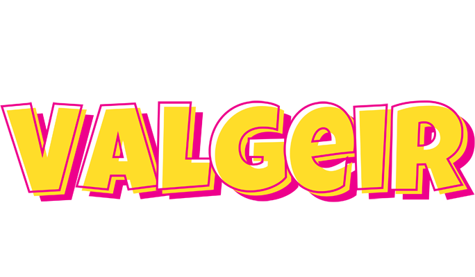 Valgeir kaboom logo