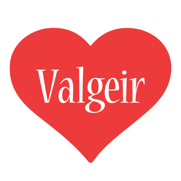 Valgeir love logo