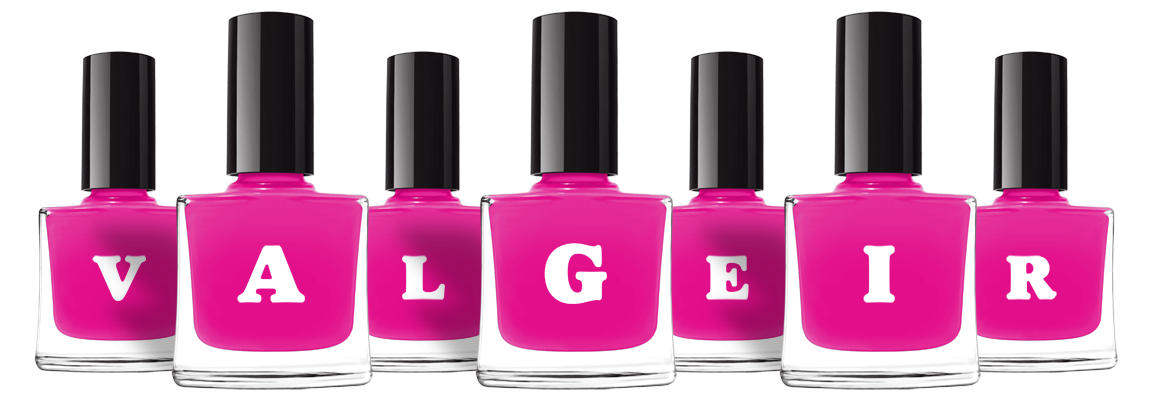 Valgeir nails logo