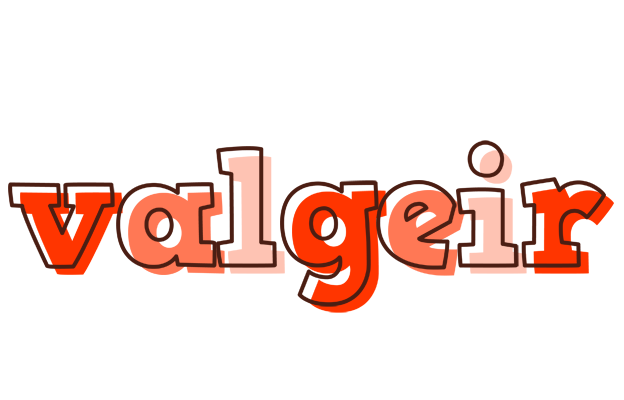 Valgeir paint logo