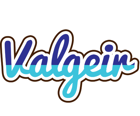 Valgeir raining logo