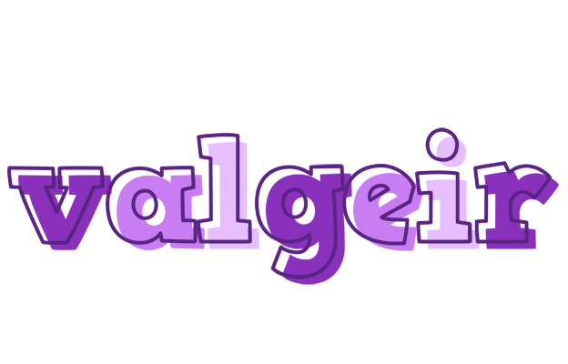 Valgeir sensual logo