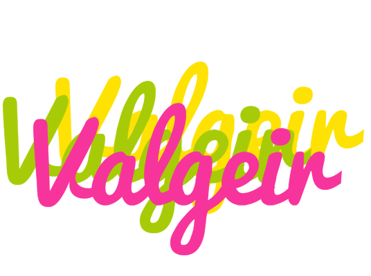 Valgeir sweets logo
