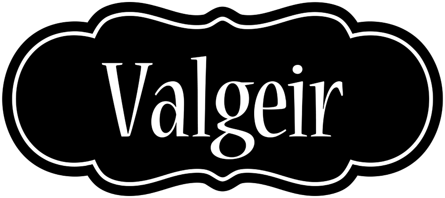Valgeir welcome logo