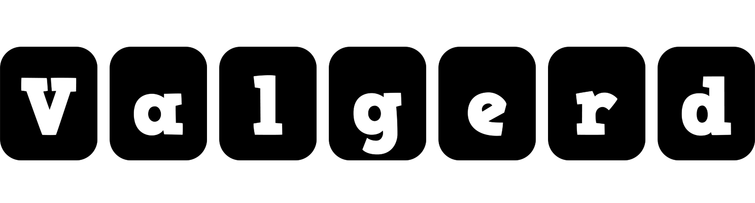 Valgerd box logo