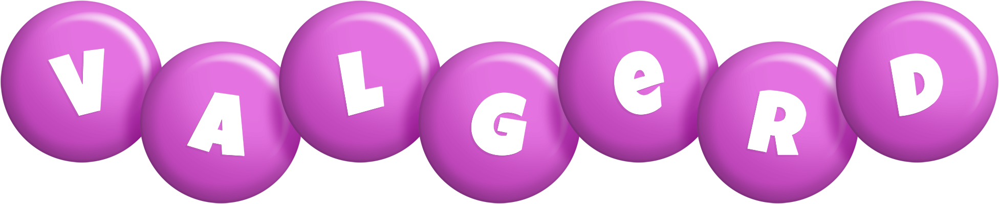 Valgerd candy-purple logo