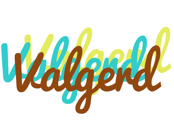 Valgerd cupcake logo