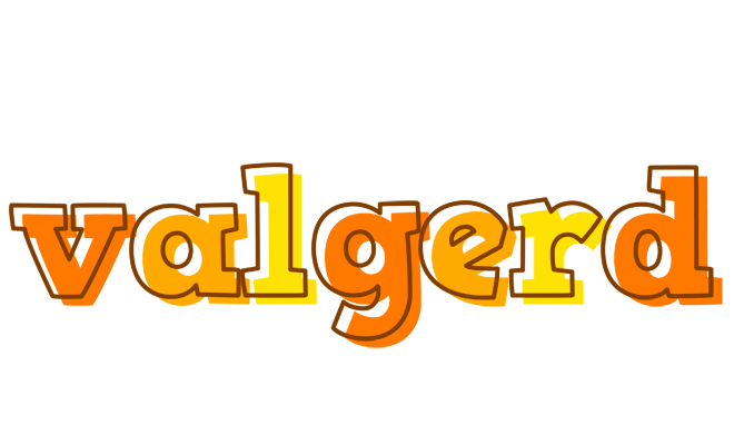 Valgerd desert logo