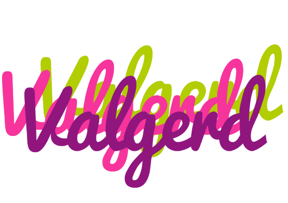 Valgerd flowers logo