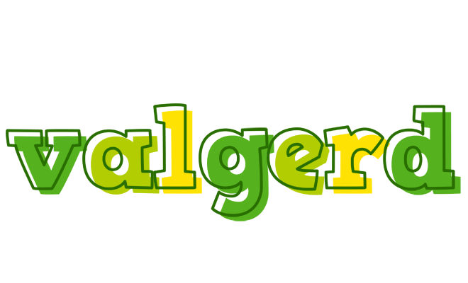 Valgerd juice logo