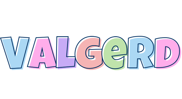 Valgerd pastel logo