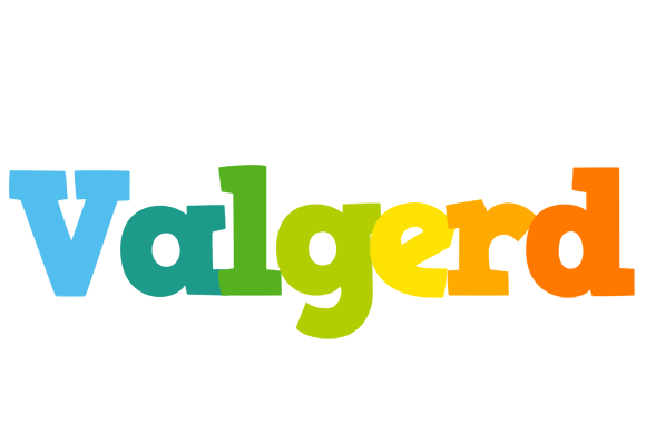 Valgerd rainbows logo