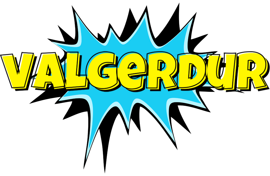 Valgerdur amazing logo