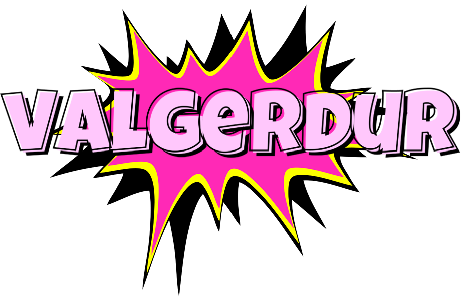 Valgerdur badabing logo
